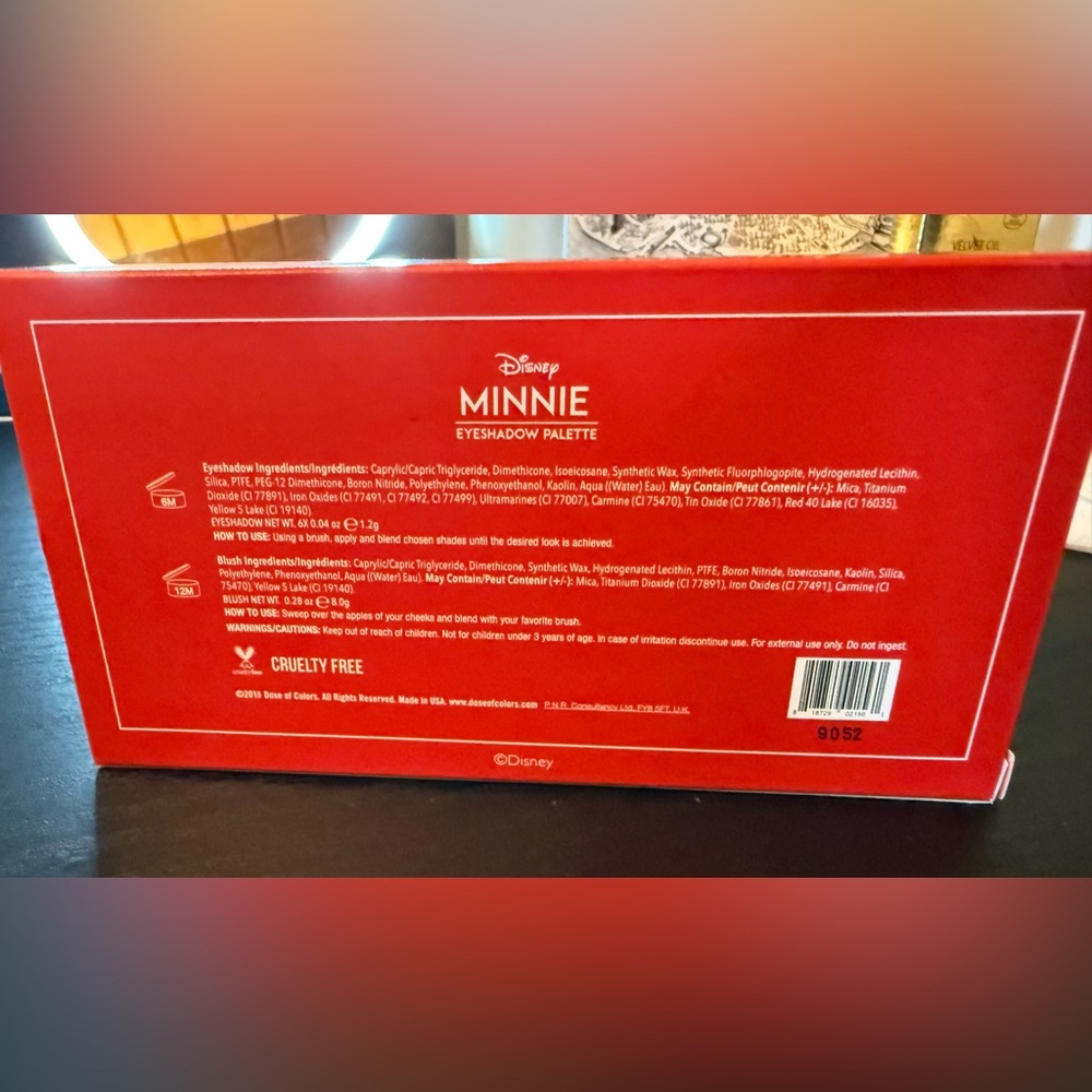 🌺5/$35🌺 Dose of Colors Disney Minnie Eyeshadow Blush Palette - Limited Ed - Picture 2 of 4